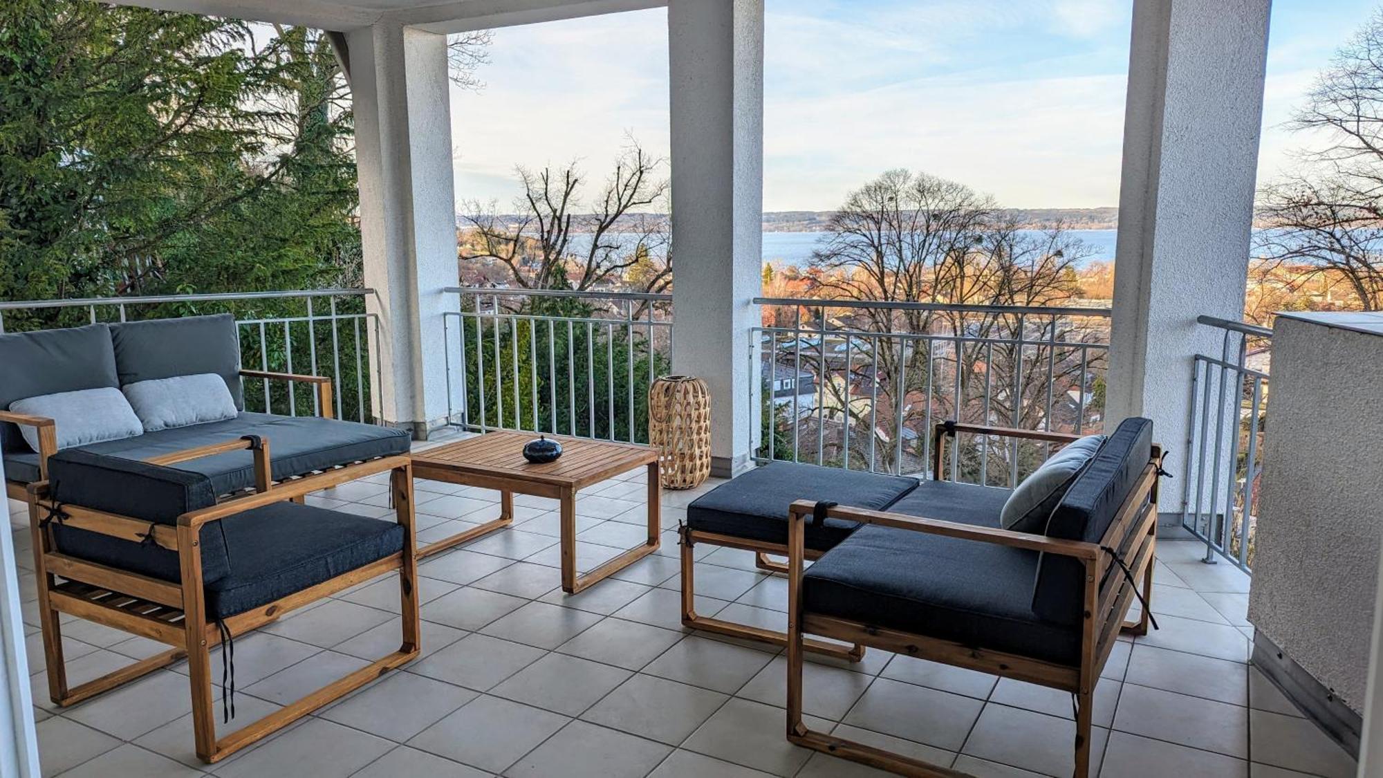 הרשינג אם אמרזי Liboria I Villa Mit Seeblick 10Min Vom See מראה חיצוני תמונה